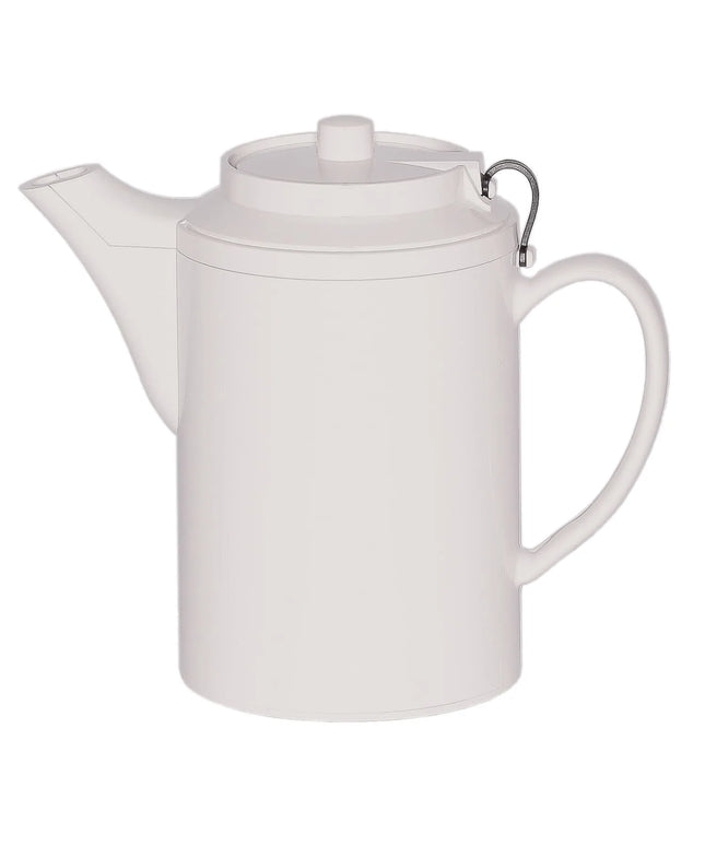 Bình Trà Chống Nhỏ Giọt Service Ideas TST612WH Vòi Chắn Gốm Trắng 473 ml