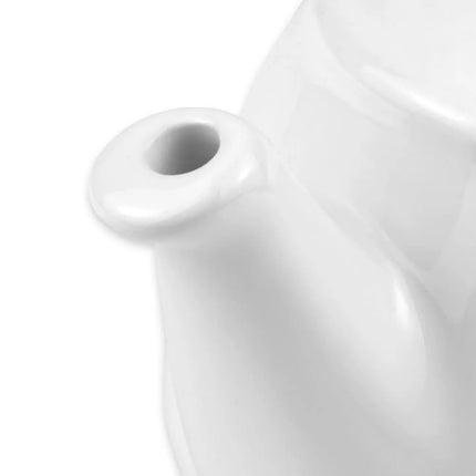 Bình Trà London Hall China HL820ABWA Sứ Trắng Sáng 473 ml
