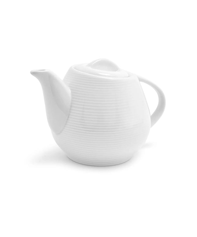 Bình Trà Spiral® Front Of The House BTP002WHP12 Sứ Trắng 443 ml