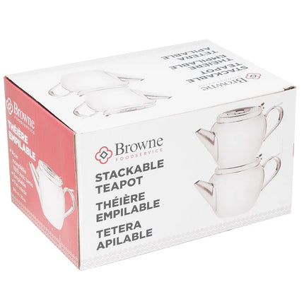 Bình Trà Xếp Chồng Browne 515151 Inox 18/8 591 ml