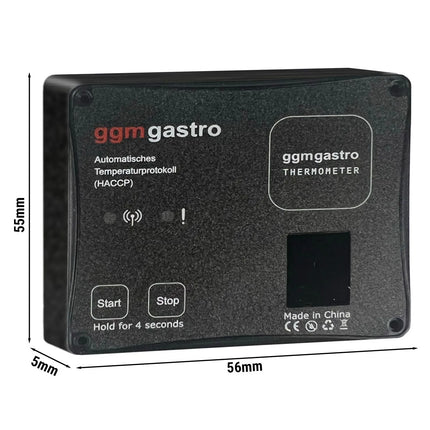 Bluetooth App Control & HACCP Data Logging - for Fridges & Freezers - with ggmgastro Thermometer app