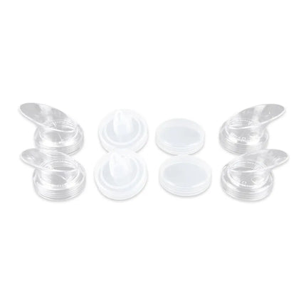 Bộ 12 Chai Đựng Sốt Salad/Nước Ép GET SDB-32-PC-2 - Nhựa Polycarbonate, Trong Suốt