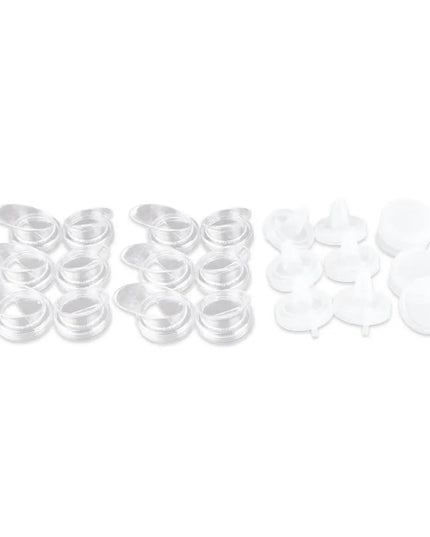 Bộ 30 Chai Đựng Sốt Salad/Nước Ép GET SDB-16-PC-6 - Nhựa Polycarbonate, Mờ, Có Nắp