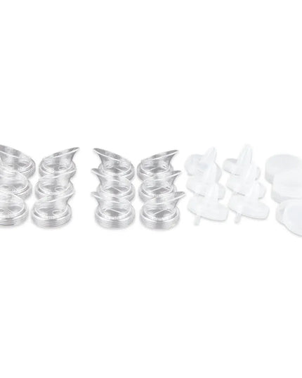 Bộ 30 Chai Đựng Sốt Salad/Nước Ép GET SDB-32-PC-6 - Nhựa Polycarbonate, Mờ, Có Nắp