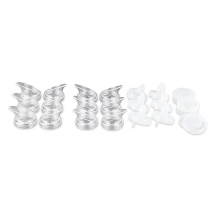 Bộ 30 Chai Đựng Sốt Salad/Nước Ép GET SDB-32-PC-6 - Nhựa Polycarbonate, Mờ, Có Nắp