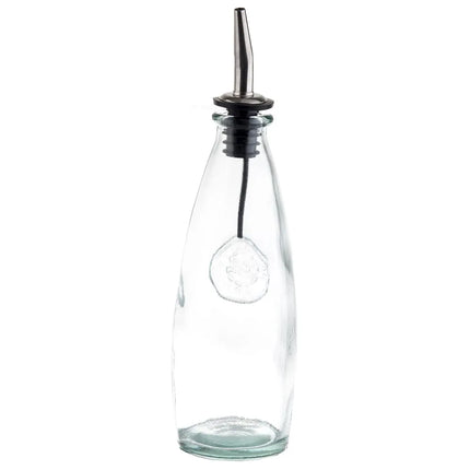 Bộ Bình Đựng Dầu Giấm Tablecraft 6619 355 ml Nắp Inox - Thủy Tinh, Xanh Lá Nhạt