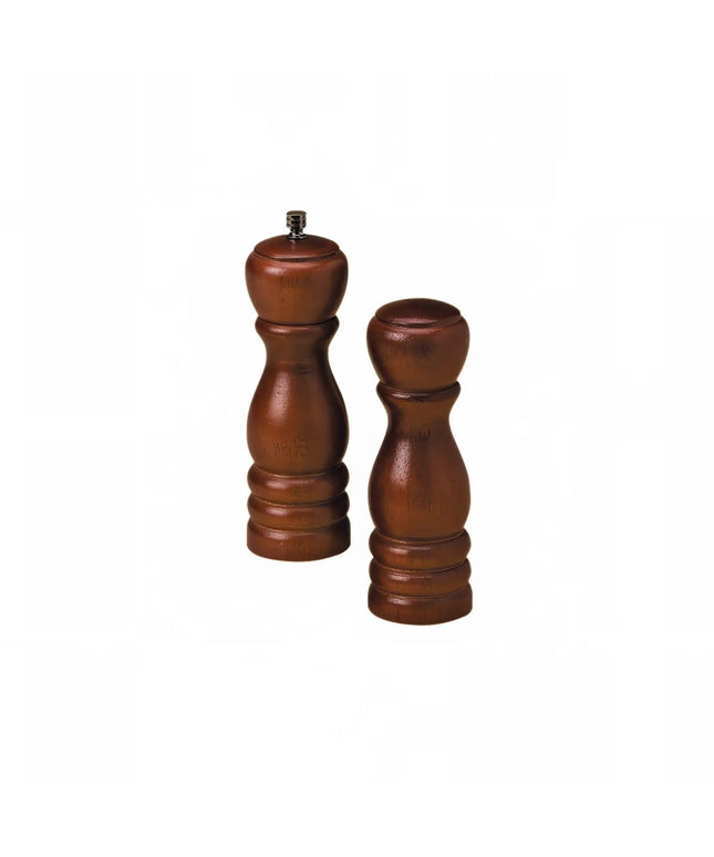 Bộ Cối Xay Muối & Tiêu American Metalcraft WPMS62 Gỗ Mahogany 15.2 cm