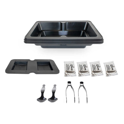 Bộ Hệ Thống Giữ Ấm Thức Ăn Không Lửa Sterno SpeedHeat™ Cho (4) Khay Giấy Bạc Nửa Cỡ 70343