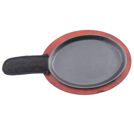 Bộ Khay Fajita Oval Tablecraft FSR3 40.6 x 22.9 cm, Gang