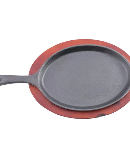 Bộ Khay Fajita Oval Tablecraft FSR3 40.6 x 22.9 cm, Gang