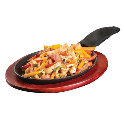 Bộ Khay Fajita Oval Tablecraft FSR3 40.6 x 22.9 cm, Gang