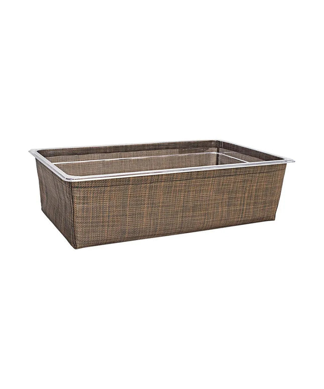 Bộ Khung Đá/Khay Đá Chữ Nhật Front Of The House BHO131COV21 52.7 x 32.4 x 14.6 cm, Vinyl Dệt, Lưới Đồng