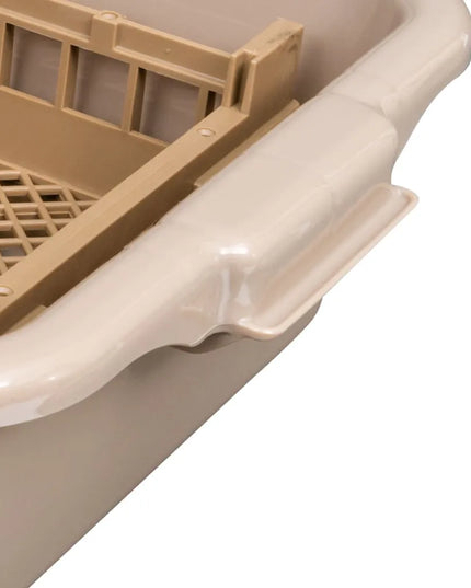 Bộ Ngâm Dao Nĩa Vollrath 52827 Cỡ Nửa Khay - Giá Đỡ Và Thùng Ngâm, Màu Beige
