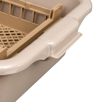 Bộ Ngâm Dao Nĩa Vollrath 52827 Cỡ Nửa Khay - Giá Đỡ Và Thùng Ngâm, Màu Beige
