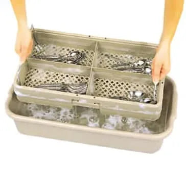 Bộ Ngâm Dụng Cụ Vollrath 1394 - Hộp Thoát Nước 12.7 cm, Hộp Ngâm 12.7 cm, Cỡ Nửa Khay
