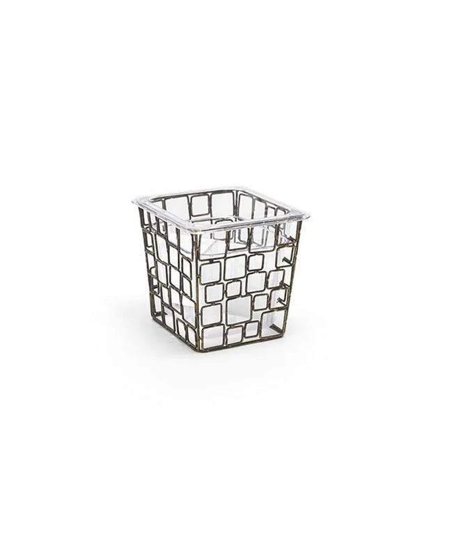 Bộ Ngăn Chia Dao Muỗng Nĩa Front Of The House BHO078GOI21 17.8 x 16.5 x 15.2 cm Sắt Màu Đồng