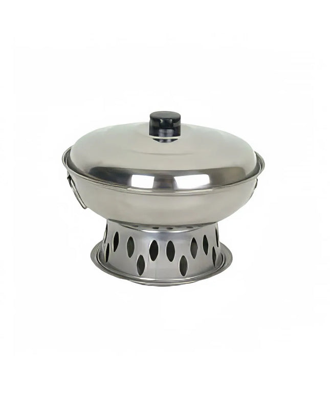 Bộ Nồi Hâm Chảo Tròn Thunder Group SLAL01A 19 cm - Thép Không Gỉ
