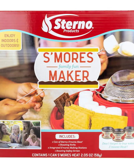 Bộ Nướng S'mores Trong/Ngoài Nhà Sterno 70260 2 Nĩa Nướng & Nhiên Liệu