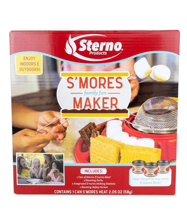Bộ Nướng S'mores Trong/Ngoài Nhà Sterno 70260 2 Nĩa Nướng & Nhiên Liệu