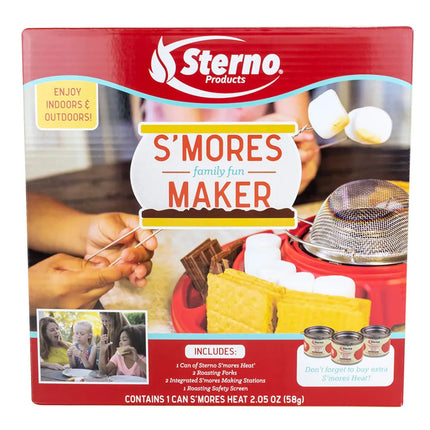 Bộ Nướng S'mores Trong/Ngoài Nhà Sterno 70260 2 Nĩa Nướng & Nhiên Liệu