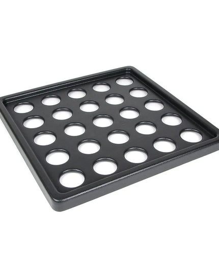 Bộ Rót Đá Vào Ly Cambro 25SWGF110 Camrack® 25 Ngăn Màu Đen