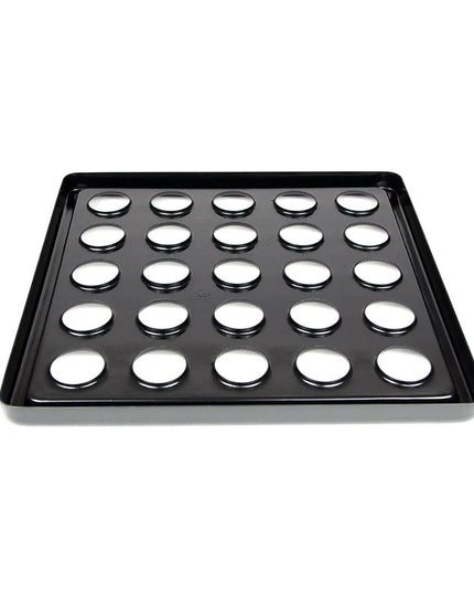 Bộ Rót Đá Vào Ly Cambro 25SWGF110 Camrack® 25 Ngăn Màu Đen