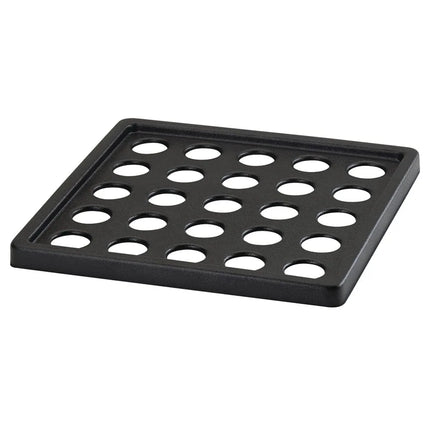 Bộ Rót Đá Vào Ly Cambro 25SWGF110 Camrack® 25 Ngăn Màu Đen