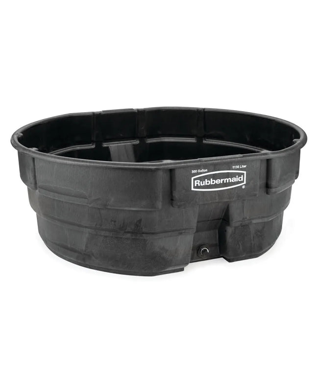 Bồn Chứa Rubbermaid FG424700 BLA 1135.5 lít, Hình Bầu Dục, Nhựa Structural Foam