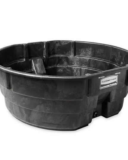Bồn Chứa Rubbermaid FG424700 BLA 1135.5 lít, Hình Bầu Dục, Nhựa Structural Foam