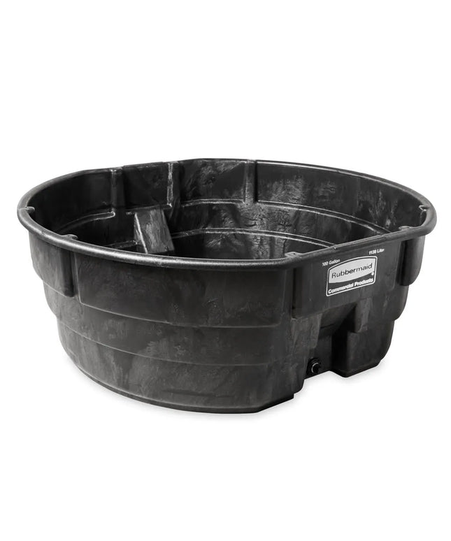 Bồn Chứa Rubbermaid FG424700 BLA 1135.5 lít, Hình Bầu Dục, Nhựa Structural Foam