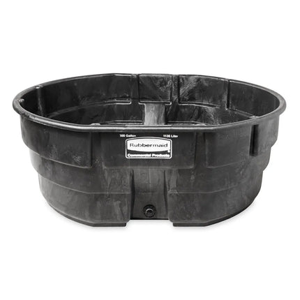 Bồn Chứa Rubbermaid FG424700 BLA 1135.5 lít, Hình Bầu Dục, Nhựa Structural Foam