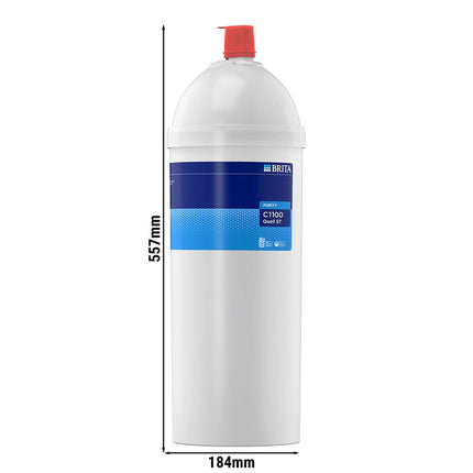 BRITA | Commercial PURITY C1100 Quell ST Water Filter Cartridge – Coffee & Vending – 11,500 L @10°dH