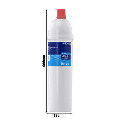 BRITA | Commercial PURITY C300 Quell ST Water Filter Cartridge – Coffee & Vending – 4,000 L @10°dH