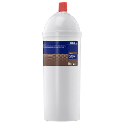 BRITA | Commercial PURITY Finest C1100 Water Filter Cartridge – Espresso Machines – 6,000 L @10°dH – 0% Bypass – Stable Gold‑brown Crema