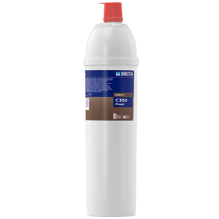 BRITA | Commercial PURITY Finest C300 Water Filter Cartridge – Espresso Machines – 1,800 L @10°dH – 0% Bypass