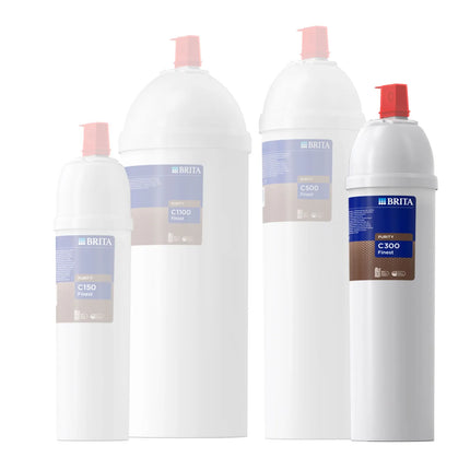 BRITA | Commercial PURITY Finest C300 Water Filter Cartridge – Espresso Machines – 1,800 L @10°dH – 0% Bypass