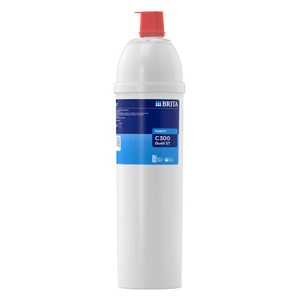 BRITA | PURITY C300 Quell ST Water Filter Starter Kit – Coffee & Vending - FlowMeter - 0–70% Bypass