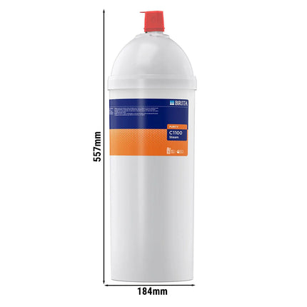 BRITA | Water Filter Cartridge PURITY C300 Steam – Combi Steamers & Ovens – 7,907 L at 10°dH (Verschnitt pos.1)