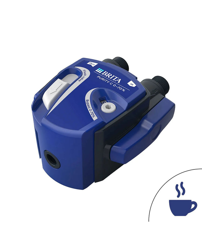 BRITA | Water Filter Head for PURITY C Finest & Quell ST – Quick-Change – Adjustable Bypass 0–70%