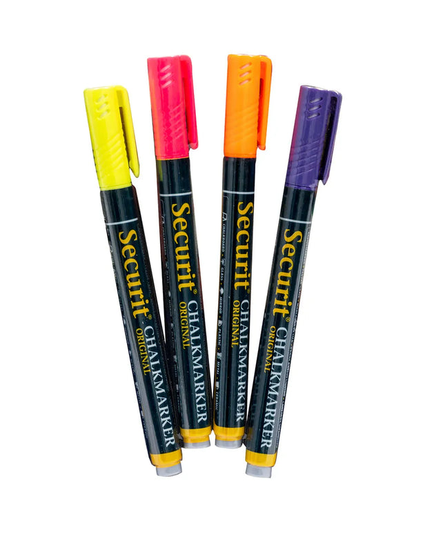Bút Phấn Đầu Mini American Metalcraft BLSMA100V4TR, Nhiều Màu Nhiệt Đới