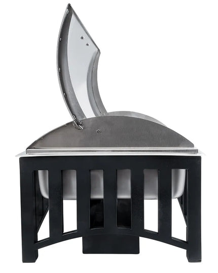 Cal-Mil 1368-13 Full Size Chafer w/ Roll-top Lid & Chafing Fuel Heat