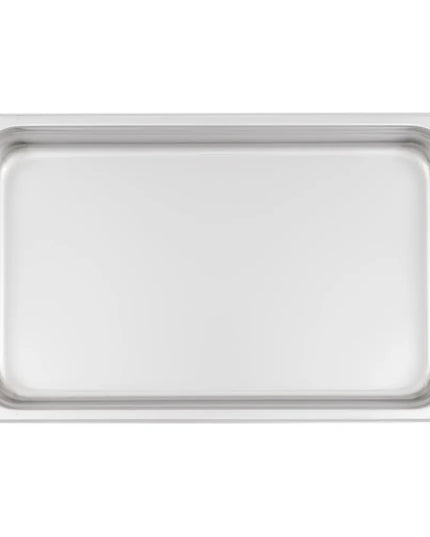 Cal-Mil 1368-13 Full Size Chafer w/ Roll-top Lid & Chafing Fuel Heat