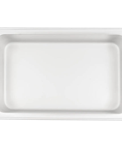 Cal-Mil 1368-13 Full Size Chafer w/ Roll-top Lid & Chafing Fuel Heat