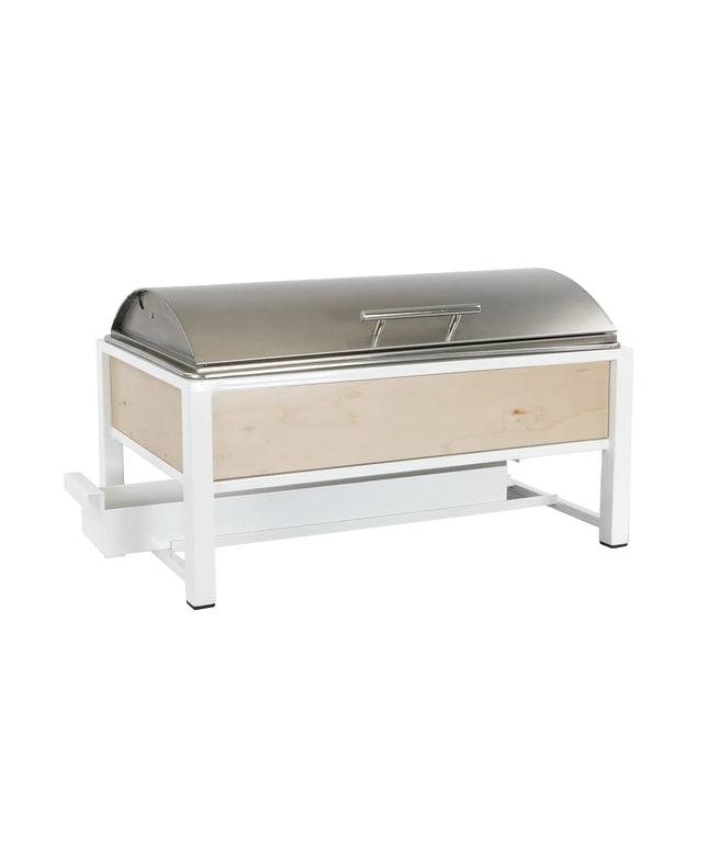 Cal-Mil 22113-71 Full Size Chafer w/ Lift off Lid & Chafing Fuel Heat