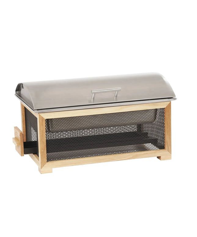 Cal-Mil 22903-115 8 qt Rectangular Chafer w/ Hinged Lid & Chafing Fuel Heat
