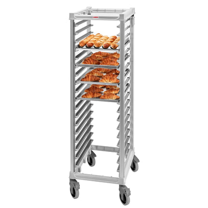 CAMBRO | Bakery Trolley – 18× EN 600×400 Tray Rack – 516×783×1708 mm