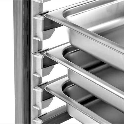 CAMBRO | Bakery Trolley – 9× EN 600×400 Tray Rack – 516×783×1014 mm