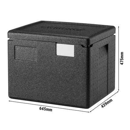CAMBRO | CAM GOBOX® - insulated pizza delivery box - top-loading - for 8 pizzas - black