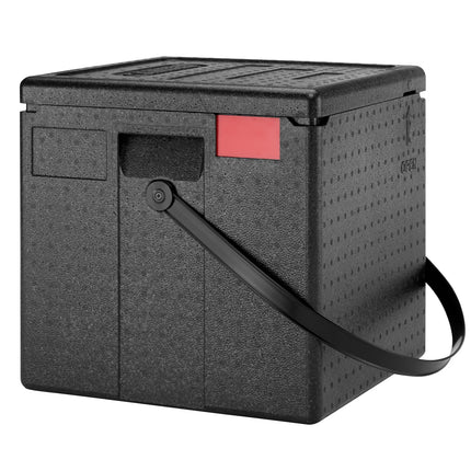CAMBRO | CAM GOBOX® - insulated pizza delivery box - top-loading - with carry handle - for 8 pizzas - black