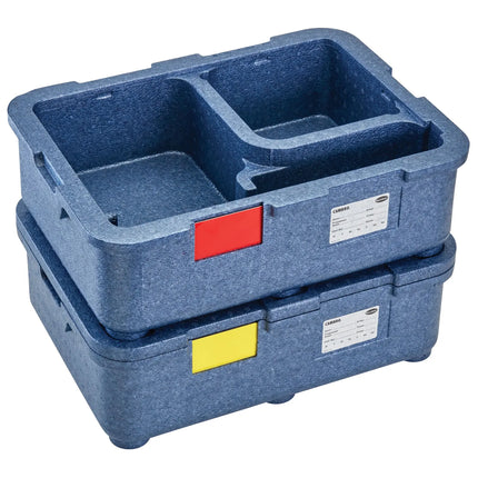 CAMBRO | Cam GoBox® Meal Transport Box – 4‑compartment – 485×350×165 mm – Blue